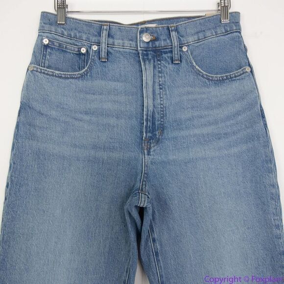 NEW Madewell Perfect Vintage Straight Jean in Hoye‎ Wash, 28, NC331 - Picture 3 of 13